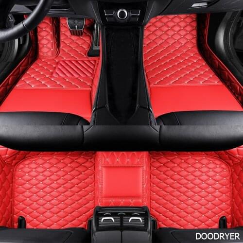 DOODRYER Custom car floor mats For MINI Cooper R50 R52 R53 R56 R57 R58 F55 F56 CLUBMAN Countryman R60 F60 mini one foot mats