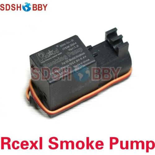 RCEXL the Smallest Smoke Pump Gasoline Pump Smoking Pump with Adjustable Flow for RC Airplane