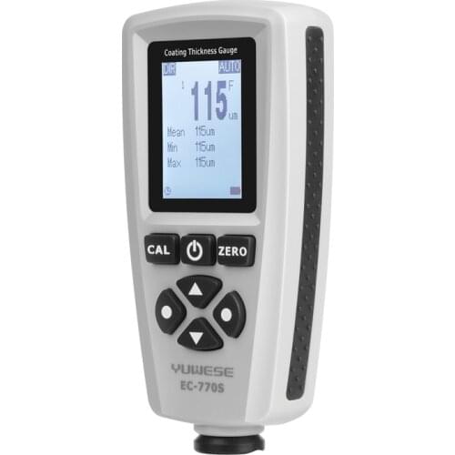 EC-770S Digital Coating Paint Thickness Gauge AUTO Tester F&NF 0-2000um Automobile Coating Thickness Meter Width Measuring Tools