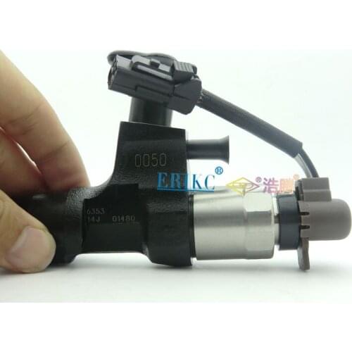 ERIKC inyector 6355 high pressure common rail injector 095000-6355 and auto engine fuel injector assy 0950006355 for Hino J05E