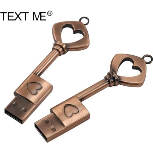 TEXT ME creative usb2.0 model Pendrive 4GB 8GB 16GB 32GB 64GB pen drive USB Flash Drive give gril gift