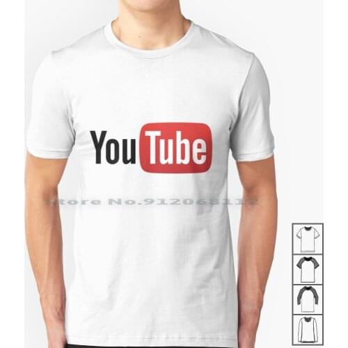 Youtube T Shirt 100% Cotton Youtube Subsriber Youtuber Like Watch Popular Tyler Mylifeaseva Laurdiy Alisha Marie Youtube Logo