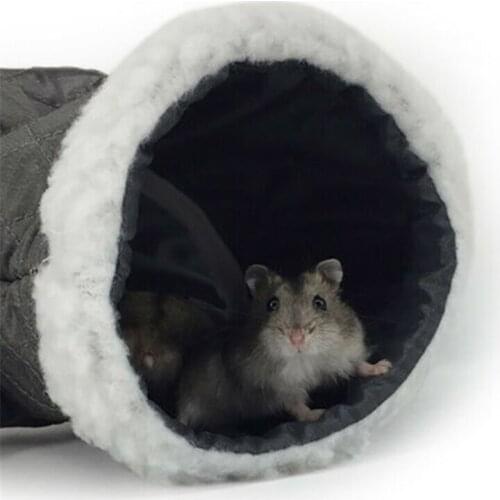 Pet toy Animal tunnel sports hose rabbit ferret hamster guinea pig winter warm little pet nest small pet single pass