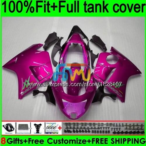 Injection For HONDA CBR1100XX Blackbird CBR1100 XX 96 97 98 99 00 01 138BS.24 CBR 1100XX 02 Glossy rose 03 04 05 06 07 Fairing