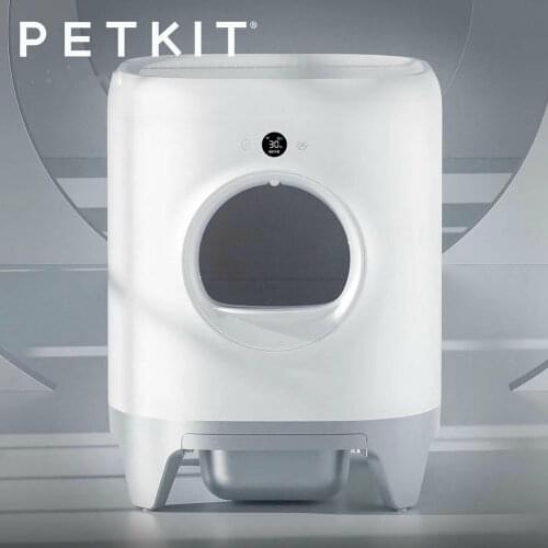 PETKIT Intelligent Automatic Self Cleaning Cat Litter Box Fully Enclosed Shoveling Machine Antisplash Pet Toilet Cat Litter Tray