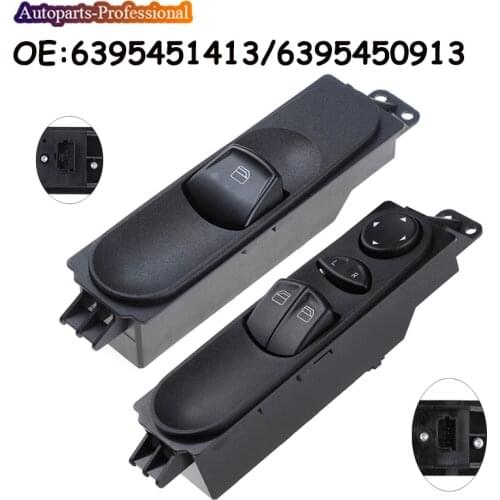 New Car Power Master Window Switch Console Button For Mercedes -Benz W639 Vito Mixto Kasten 2003-2015 6395451413 6395450913