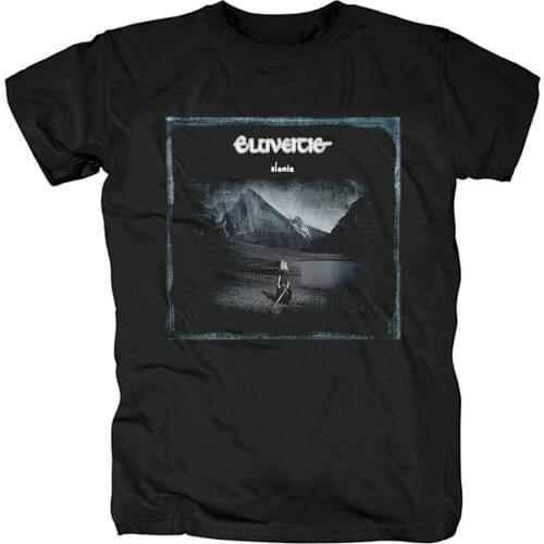 Mens TShirt Short Sleeve Shirt Eluveitie Rock Tee Women Hiphop Shirts(5)