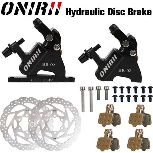ONIRII BR-002 Road Bicycle Cable Actuated Hydraulic Disc Brake CNC For Line Pulling BIKE CX Gravel CycloCross Brake Caliper New