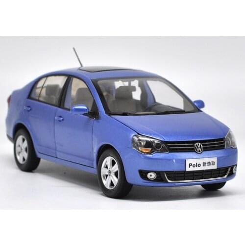 Original Factory 1:18 Vw Jinqu Blue Sedan Classic Toy Models for Birthday/christmas Gifts, Collection