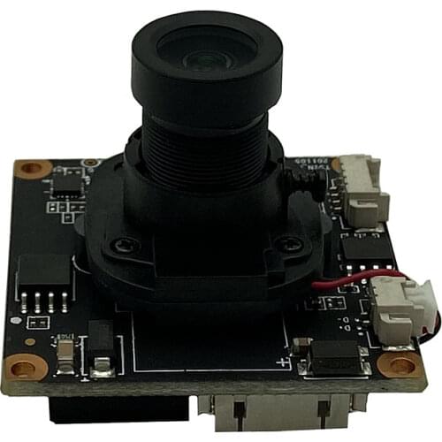3MP T31N+GC2053 IP Camera Module Board M12 Lens IRC H.265 2304*1296 20FPS MIC Audio ONVIF Motion Detection 38*38mm Radiator