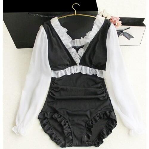 STAERK belly is prevented bask in summer long sleeve show thin covering ins wind belly big yards swimming with South Korea