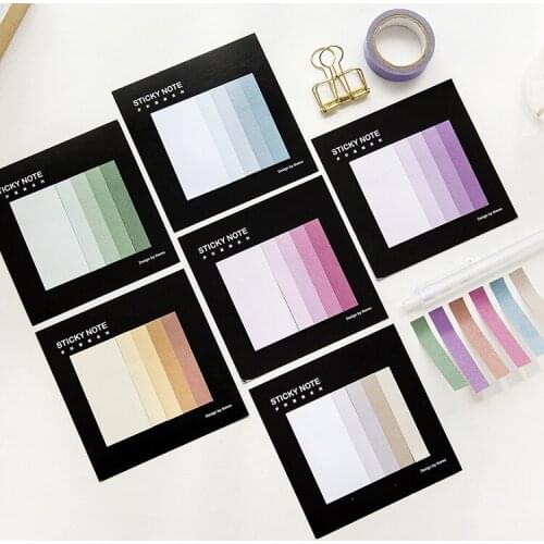 2pcs Life Self adhesive postedSticky 6 are made Memo Pad
