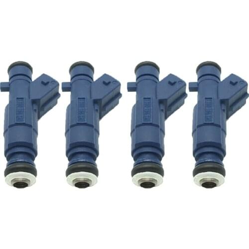 4Pcs Car Fuel injector For Chery Flauta Com Bico Injetor Face 1.3 16v Flex 2010 Em Diante oem 0280156263