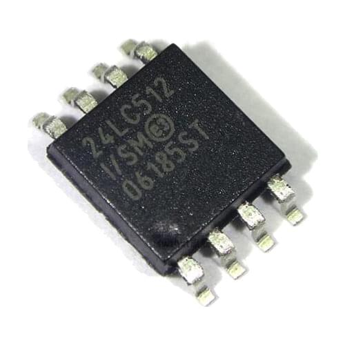 5pcs/lot 24LC512-I/SM SOP-8 24LC512 integrated circuit IC chip original spot supply--HYDD2