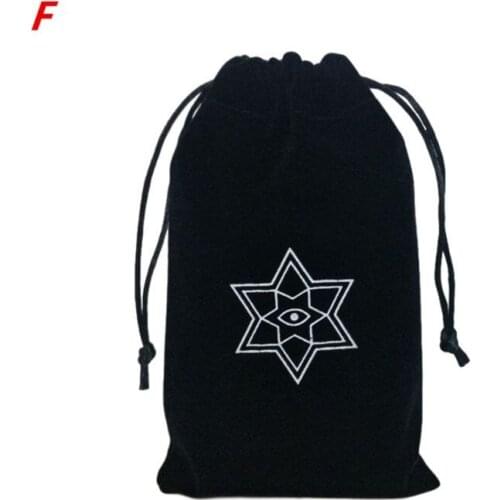 Altar Tarots Cloth Pentacle Tarots Game Tablecloth Board Game Velvet Tarots Bag X3UA