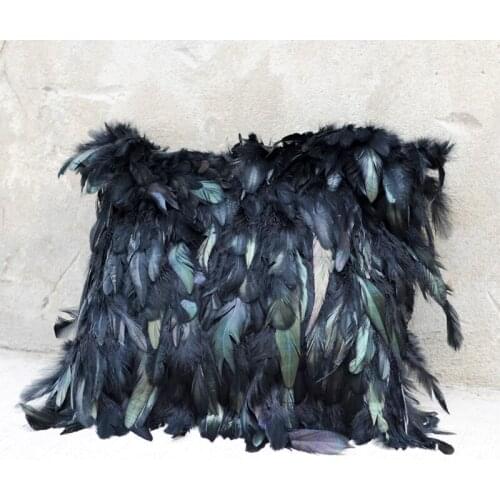 Free Shipping CX-D-70A 50X50cm Wholesale Taobao Cheap Real Fur Cushion cover Fashion Feather Cushion Cover Pillow Cases