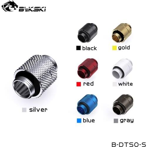 Bykski G1/4 " Rotate Nipple Water Cooling Computer Connect Fitings Male To Male Connector,B-DTSO-S