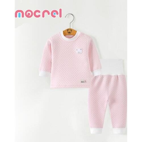 Childrens Underwear Suits Pure Cotton During The Spring And Autumn Winter Cotton Pajamas Clothes Baby Girl Boys Sets Full