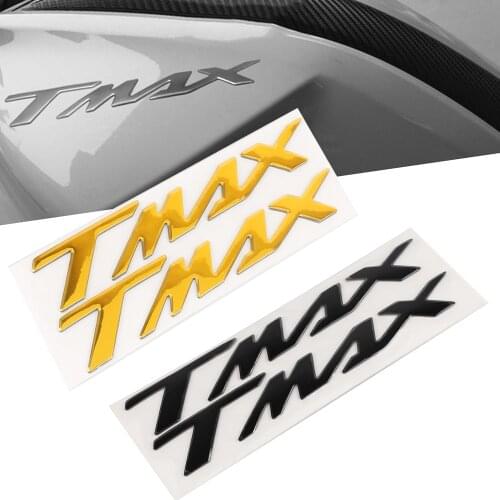 For Yamaha TMAX 530 500 TMAX530 TMAX500 T-MAX 500 530 Motorcycle Accessories Decals Stickers Emblem Badge 3D Raised Tank TMAX