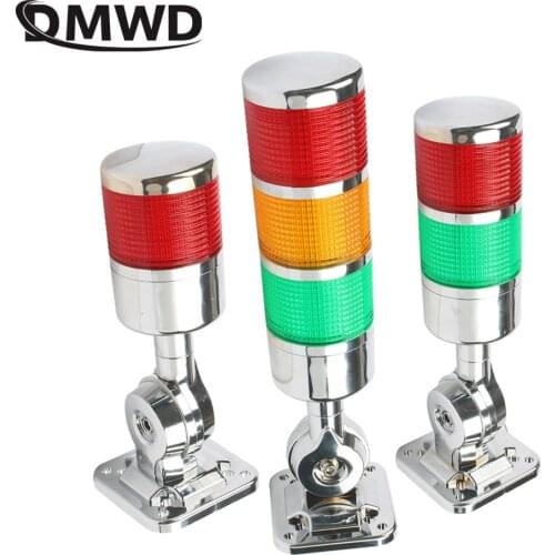DC12V 24V AC110V 220V Industrial Multilayer Stack light LED Signal Tower Alarm caution light for machinery Alarm lamp LTA