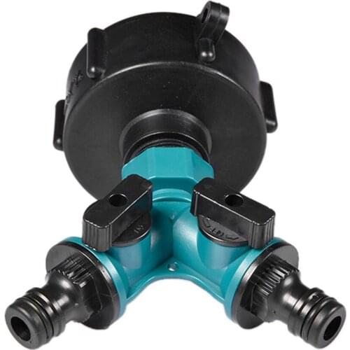 Garden Sprinkler Lawn Irrigation Drip 3/4 Faucet Y-type Distribution Water Pipe Double Head Nozzle Irrigation Systemn