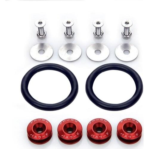 80% Hot Sell Durable Quick Release JDM Fasteners Kit for Car Bumpers Trunk Fender Hatch Lids