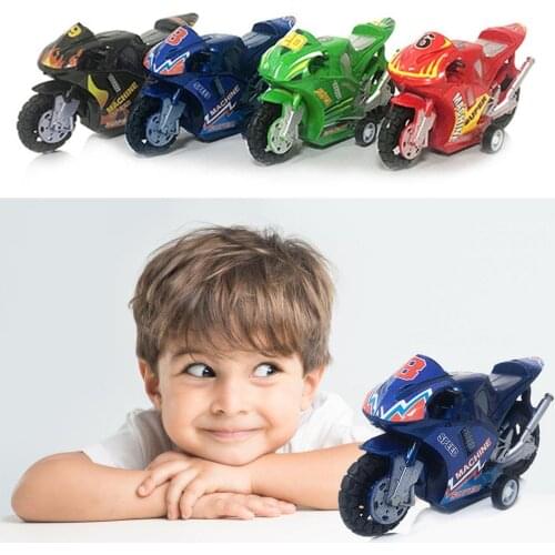 New Kids Children Plastic Pull Back Car Beach Four-wheel Motorcycle Model Baby Kids Children Toys Educational Gifts Fun Toys