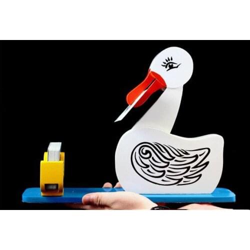 Educated Duck - Magic tricks,Fun Magic,Card,Close Up magic props,Stage,Accessories,Magia Toys,Joke,Gadget,Classic