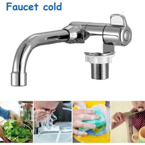 Cold Water Tap Single Hole Universial Kitchen Bathroom Faucet Camper Car Accessories Vanity Vessel Sinks Mixer Tap Deck Mount
