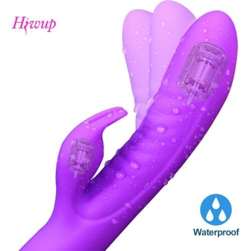 G Spot Rabbit Powerful Vibrator Sex Toys for Woman Clitoris Stimulator Sex Shop Toys for Adults Dildo Vagina Masturbation