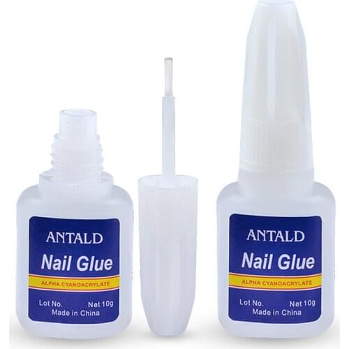 10g Clear Nail Glue Fast-Dry for Rhinestone Decor Manicure Nail Art Tools Liquid Monomer Acrylic Nail Foil Glue Nagellijm Ongles