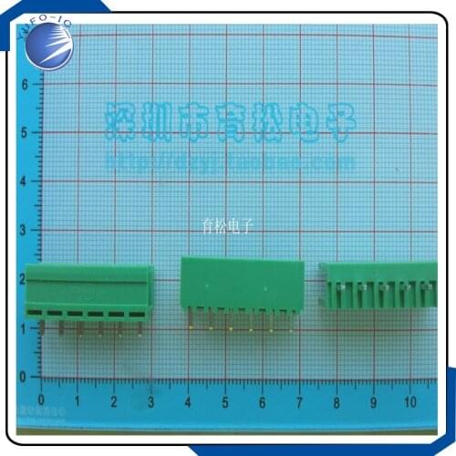 10PCS/LOT Straight pin socket HT5.08 6P connector spacing 5.08MM plug type