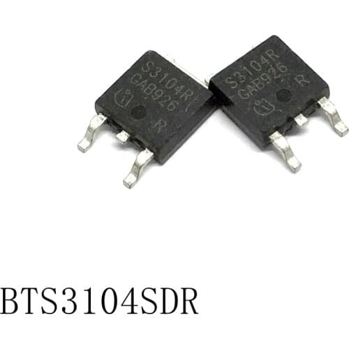 Automotive level intelligent low side switch BTS3104SDR TO-252 6A/60V 10pcs/lots new in stock