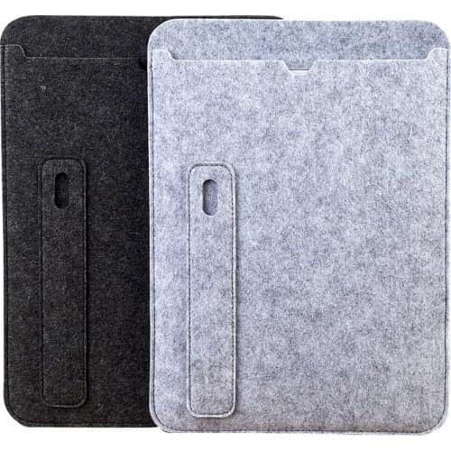 Tablet Sleeve Case 8 / 10.5 inch Wool Felt Pouch Bag Cover with Pencil Holer Capa Funda Para Tablets for iPad Samsung Kindle Pad