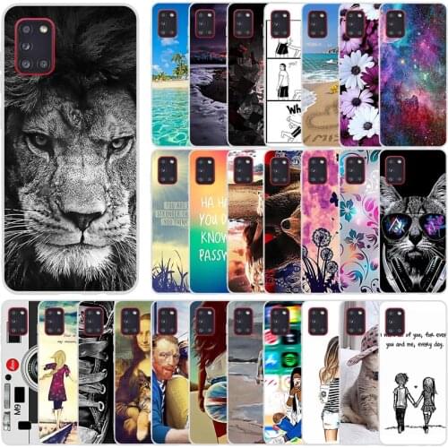 Case For Samsung Galaxy A31 Case Silicone Phone Cover For Samsung A31 A 31 SM-A315F Phone Case Soft TPU Fundas Coque Capa Bumper
