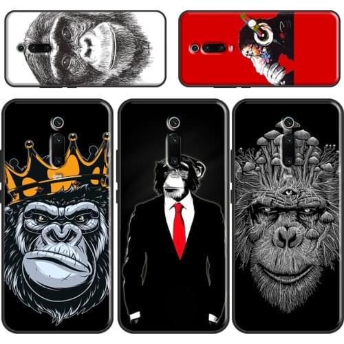 Amazing Monkey Chimpanzee Cover For POCO X3 Pro M3 F3 Phone Case For Xiaomi Mi 10T Pro 11 Ultra 9 10 Mi Note 10 Lite