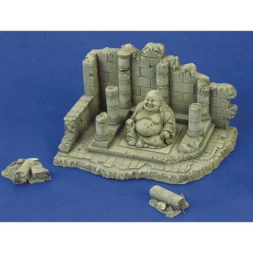 L:140mm W:90mm H:75mm) Resin Figure Building Kit Buddha statue