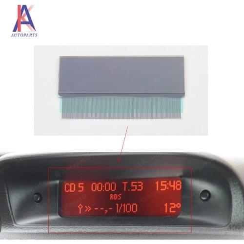 For Peugeot 206 307 Citroen C5 Xsara Picasso Central Navigator LCD Display Screen Multifunction Unit Pixel Repair