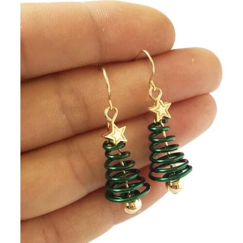 Hanruo Women's Gold Earrings