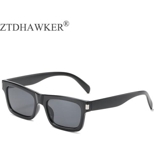 2021 New Fashion Street Shooting Small Box Sunglasses Womens Fashion Square Simple and Versatile Sexy Temperament Glasses UV400