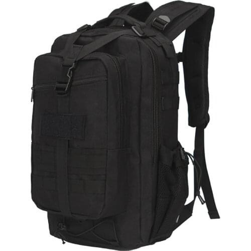 BOWTAC New Military Tactical Backpack Camping Mountaineering Bag Mens Hiking Rucksack Travel 45L Backpack 3P Bags 600D