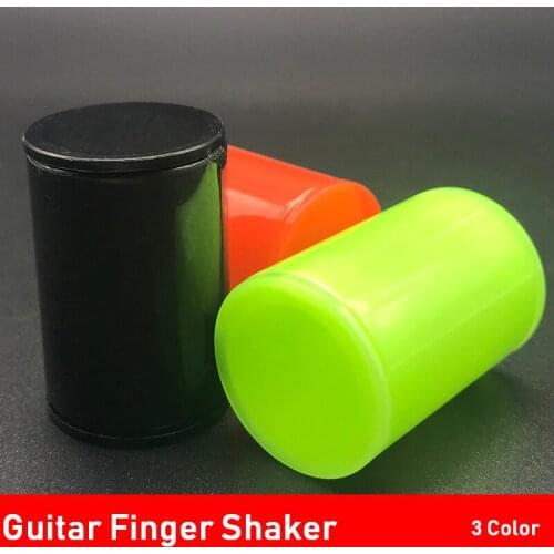 Rhythm Sand Ukulele Guitar Finger Shaker Music Finger Ring Shot for UK Guitar Bongo Mandolin Guitar Accessories Plastic