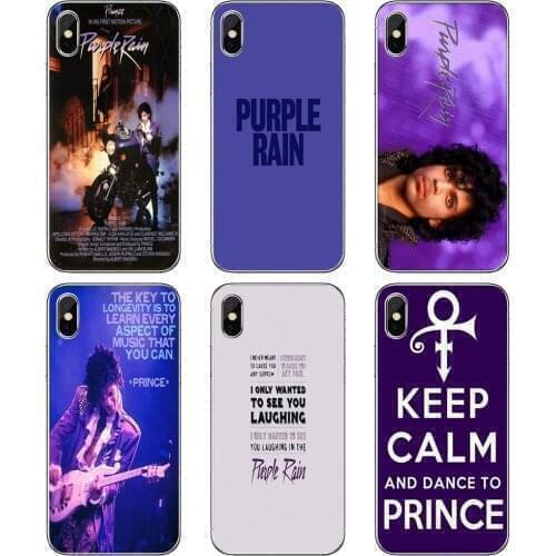 For Xiaomi Mi A1 A2 A3 5X 6X 8 9 9T 10 10T 11 Lite SE Pro Silicone Cover Bag best-songs-Purple-Rain-Prince-Poster