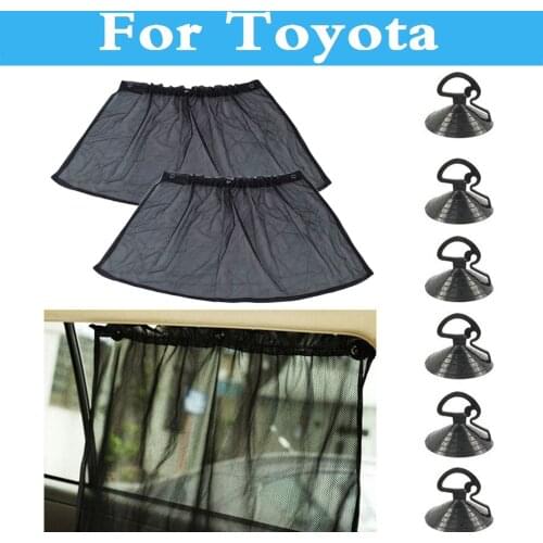 Car Window SunShade Visor UV Protection privacy Covers style For Toyota Camry Solara Celica Celsior Century Corolla Fielder