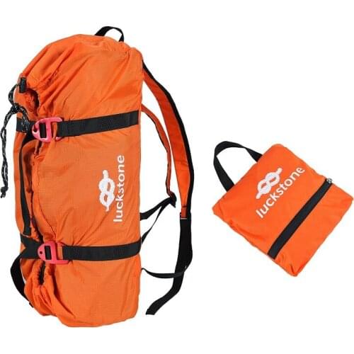 Climbing Gear Bag for Mountaineering Climbing Equipment Backpack Storage Bag with Shoulder Straps Outdoor Rock Climbing Rope Bag