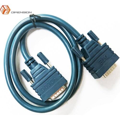 3FT High Quality Length Router Cable Cab-HD60MMX Lfh60 Dte/dce Smart Serial for Cisco Wic-1t, Nm-4t
