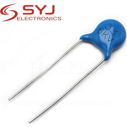 20pcs/lot 6KV33J High-voltage ceramic capacitors 6KV 6000V 33P 33J In Stock