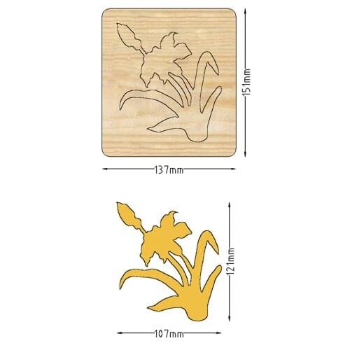 2021 New Leaves Cutting Dies Wooden Knife Die Compatible With Most Manual Die Cut Cutters
