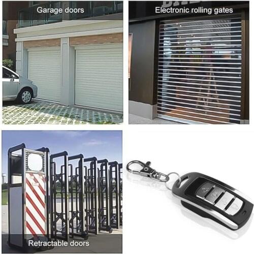 2021 New Garage Remote Control 390Mhz Gate Automation 868Mhz Rolling Command 433Mhz Fixed Wireless Opener Door Transmitter L7F7