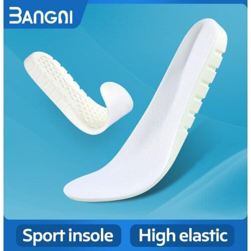 3ANGNI Sport Insoles Heel Cushion For Running 1CM Height Insole Shock Absorption PU Pad